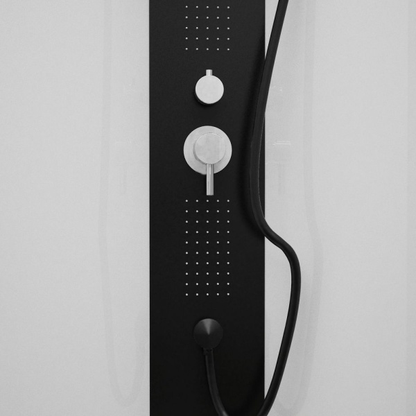 Душевая кабина BLACK&WHITE Galaxy G8705 90x90x217 профиль черный