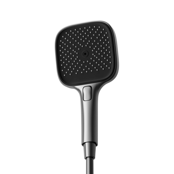 Ручной душ SANCOS Nok квадратный SC6002GG вороненая сталь