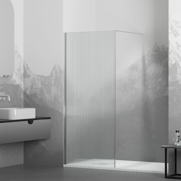 Перегородка для душа RGW Walk In WA-08 70х195 стекло ребристое