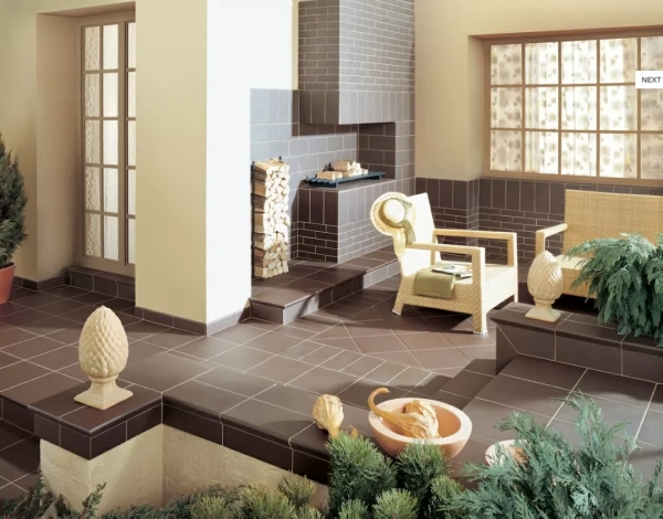 Клинкерная плитка Natural Brown Duro Цоколь структурный 30х8.1x1.1