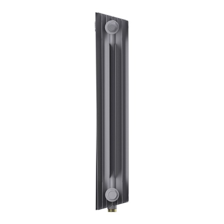 Радиатор биметаллический ROYAL THERMO PianoForte 500 10 секций, ниж. подк. 800/591 Silver Satin