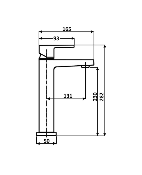 Смеситель для раковины ALMAes Fango TVZ-0938