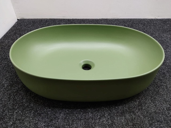 Раковина KERASAN Nolita 60 Verde muschio матовый