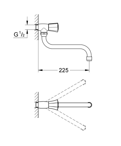 Кран для воды GROHE Costa L 30484001