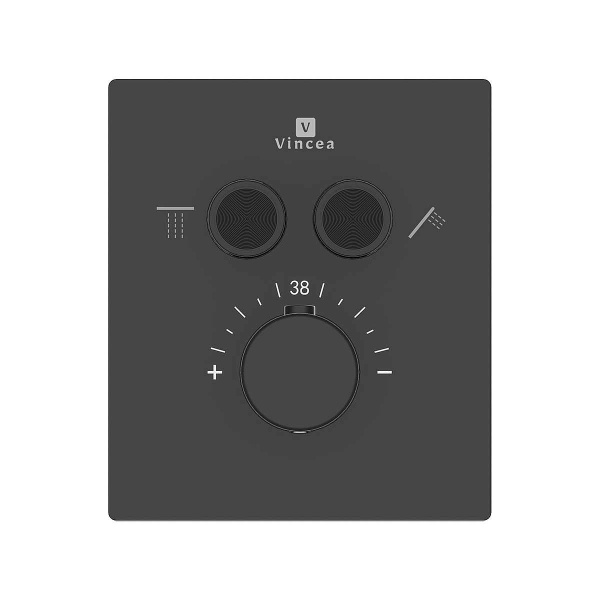 Душевой комплект VINCEA Inspire VSFW-3I21MT3MB черный матовый