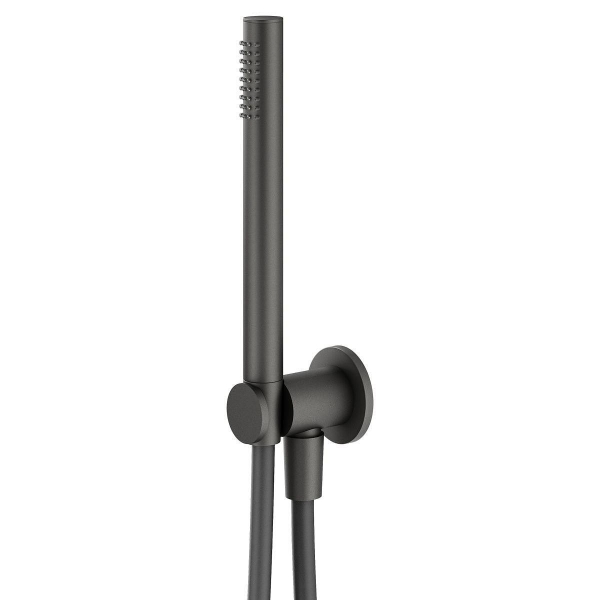 Душевой комплект PLUMBERIA Ixo KITXO19NO260 черный матовый