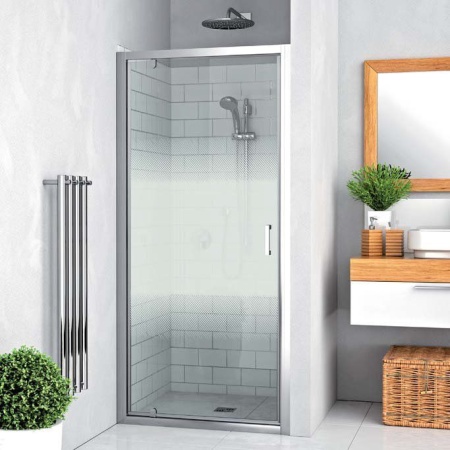 Дверь в нишу ROTH Lega Line LLDO1 80х190 стекло intima