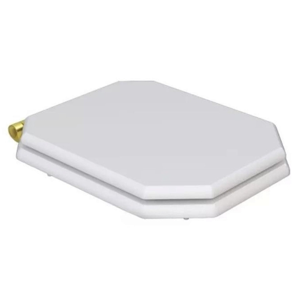 Крышка-сиденье CAPRIGO Tempo KFe-47G-B231 с микролифтом, петли золото