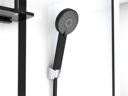 Душевая кабина BLACK&WHITE Galaxy G8008 90x115x215 профиль черный