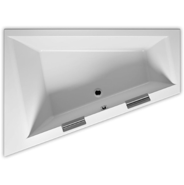 Акриловая ванна RIHO Doppio Plug & Play 180х130 R