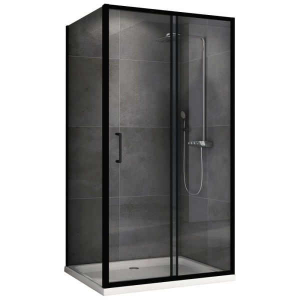 Душевое ограждение ABBER Schwarzer Diamant AG30140B5-S50B5 140x50x190