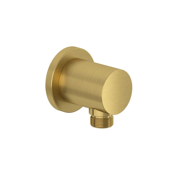 Шланговое подсоединение KLUDI Nova Fonte Puristic 20543N0-15 золото брашированное