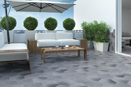 Клинкерная плитка Taurus Grys Подступенник структурный 30х14,8х1,1