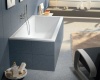 Акриловая ванна RIHO Rething Cubic 190x90 заполнение через перелив