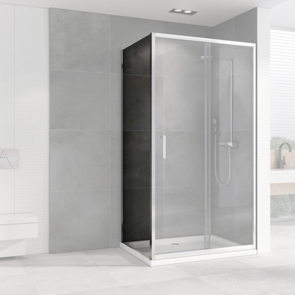 Неподвижная стенка ABBER Schwarzer Diamant S605 60х195