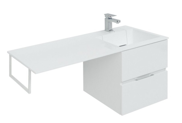 Тумба под раковину AQUANET Алвита 48 белый