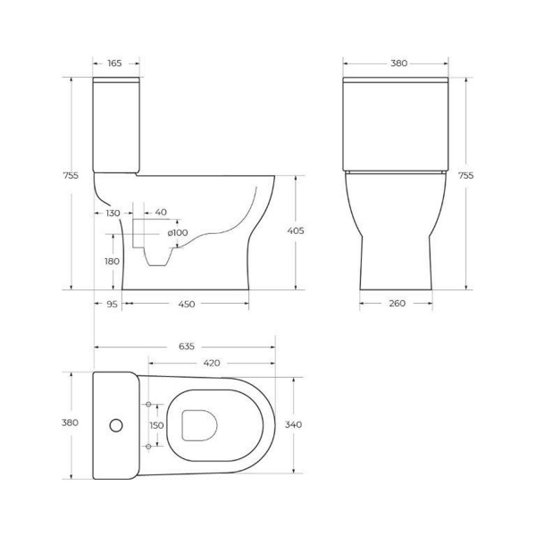 Чаша унитаза BELBAGNO Steam BB130CPR/SC