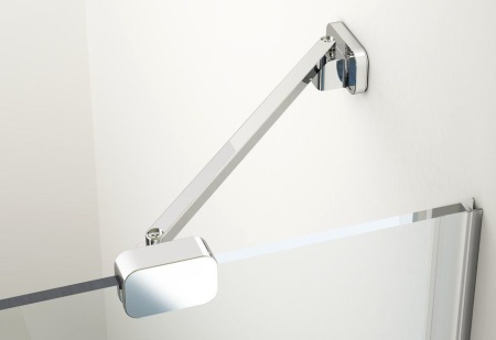 Дверь в нишу RAVAK Brilliant BSD2-90 A-R 90х195 прозрачное, профиль хром