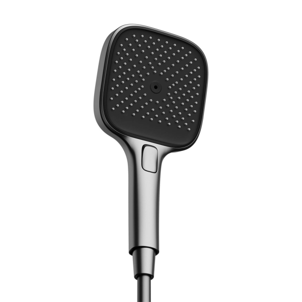 Ручной душ SANCOS Nok квадратный SC6002GG вороненая сталь