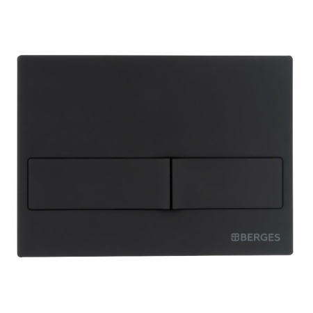 Инсталляция для унитазов BERGES Novum L6 кнопка черная