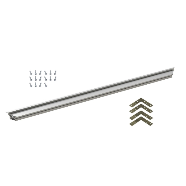 Поперечный набор ALBERO AL для скрытого короба 700 серебро
