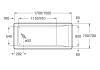 Монтажный комплект для ванн ROCA Easy 170x70