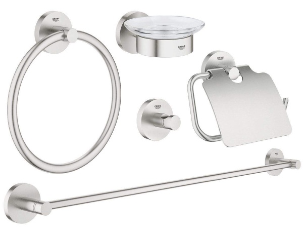 Набор аксессуаров GROHE Essentials 40344DC1 5 предметов