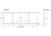 Панель фронтальная для ванн AQUANET Kupe 179