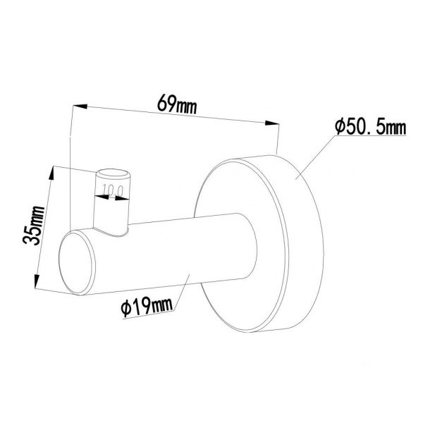 Крючок SWEDBE Attribut 9804