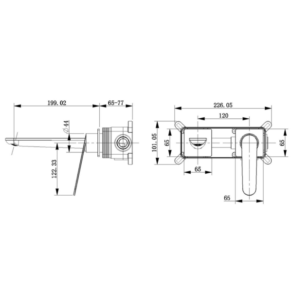 Смеситель для кухни BRONZE DE LUXE Icon 7006CB черный матовый