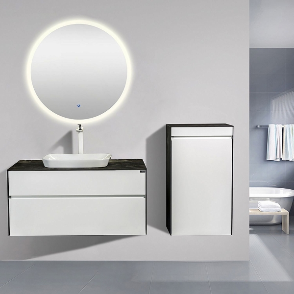 Зеркало BLACK&WHITE Universe с подсветкой 80