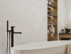 Swizer White Polished Staro керамогранит белый полированный 60х120 см