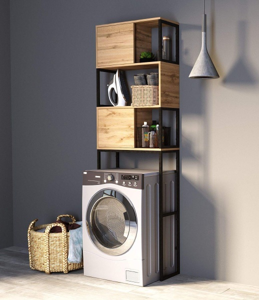 Шкаф 1 MARKA Grunge Loft 66 дуб вотан