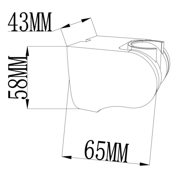 Держатель душа SWEDBE Hermes 5100B