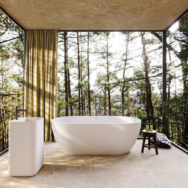 Ванна CEZARES Stylus 160x80 белая матовая