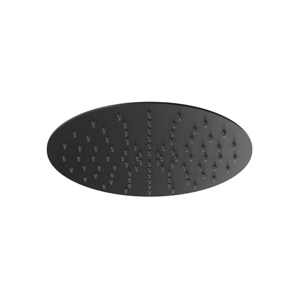 Верхний душ PLUMBERIA Shower SAT3174NO Ø25 черный матовый