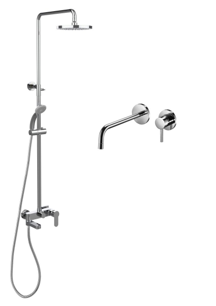 Душевой комплект PAFFONI Light KITCOL632CR006