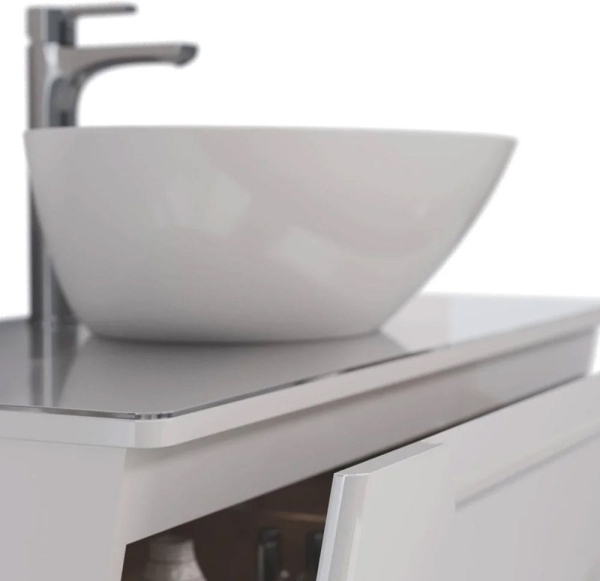 Тумба с раковиной со столешницей LEMARK Miano 80