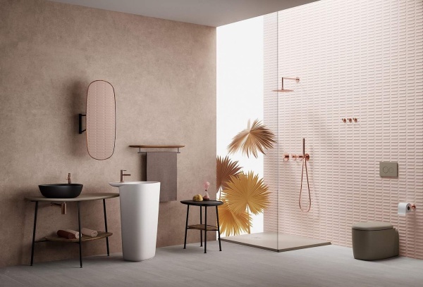 Набор для душа VITRA Origin A4554326 медный