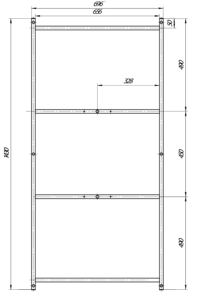 Каркас MARKA ONE ПУ 150х75