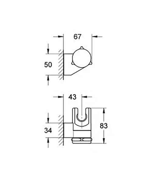 Держатель душа GROHE Relexa 28623000