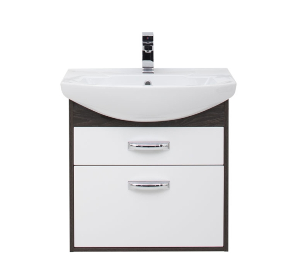 Тумба под раковину AQUANET Грейс 65 дуб кантербери/белый