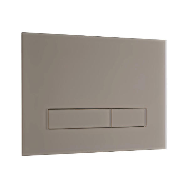 Кнопка смыва KK-POL Vitrum Omnes Grande Gelida 350/PPX/004-00-00 кофе матовый