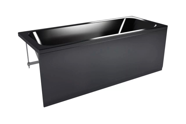 Панель фронтальная для ванн МЕТАКАМ Strict Black 170