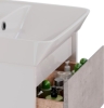 Комплект мебели LEMARK Combi 45 бетон/белый