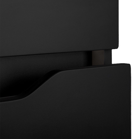 Тумба подвесная ORANGE Line 80 черный матовый