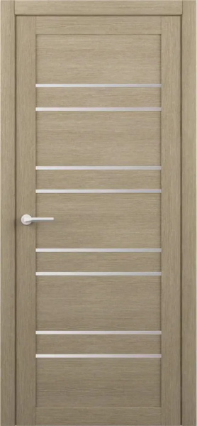 Тренд Т-14 Тренд Дорс дверь межкомнатная EcoTex лиственница латте стекло белое