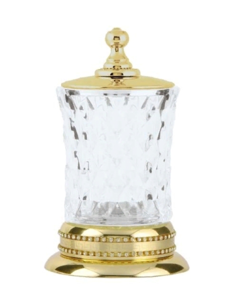 Стакан для ватных дисков BOHEME Imperiale 10415 Gold