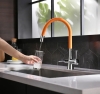 Смеситель для кухни LEMARK Comfort с подключением фильтра LM3075C-Orange