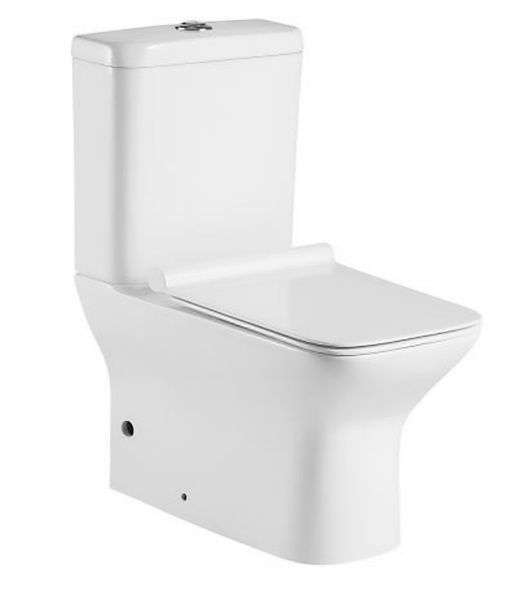 Унитаз-компакт AQUANET Cube-c CL-12248B с сиденьем с микролифтом
